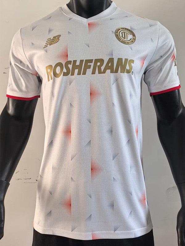 Jersey Toluca Visita 25-26 Manga Corta Version Jugador