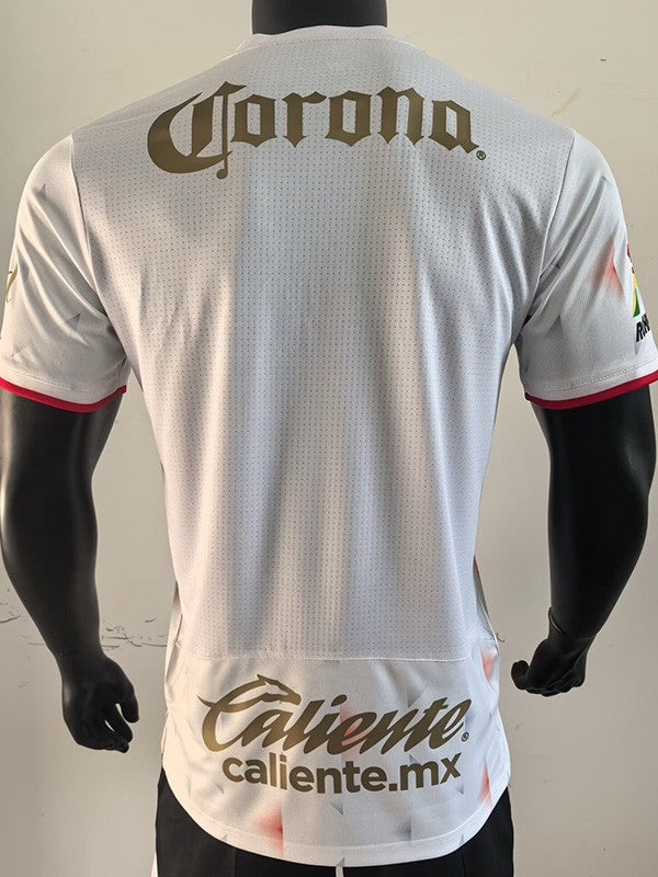 Jersey Toluca Visita 25-26 Manga Corta Version Jugador