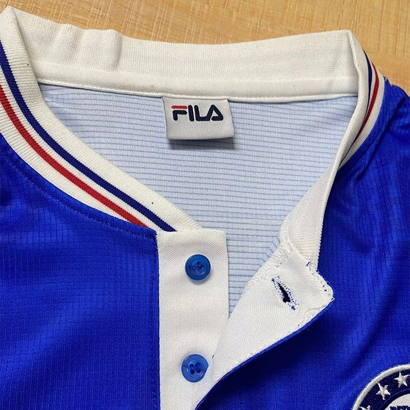 Jersey Retro Cruz Azul 97-98 Manga Corta Version Aficionado