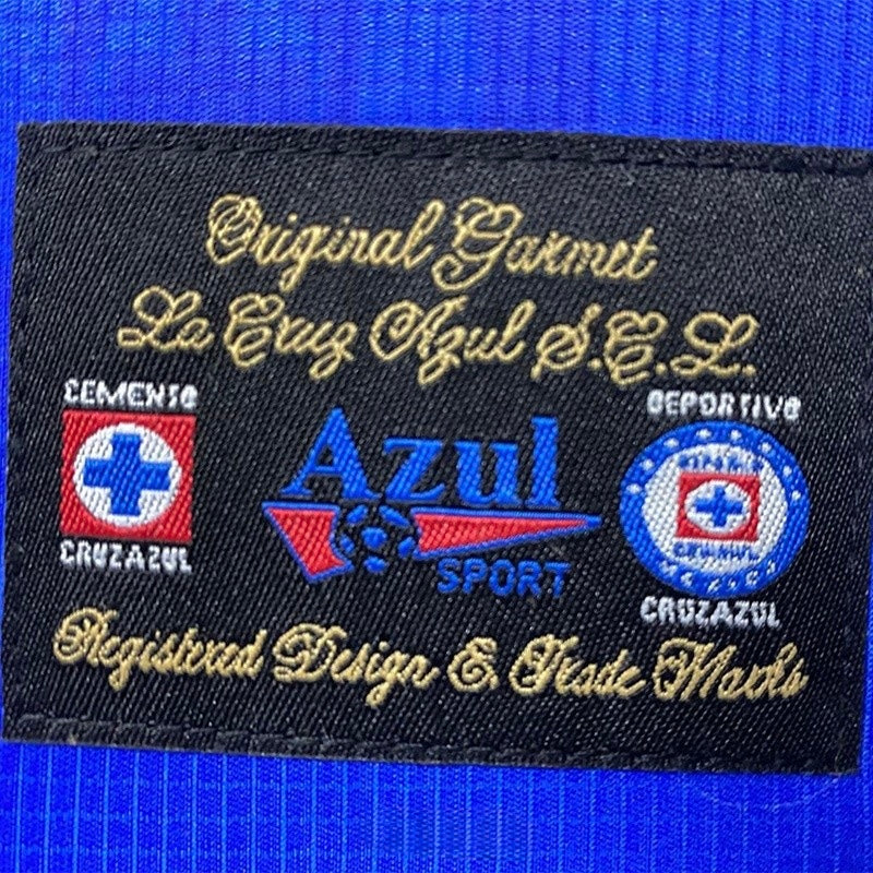 Jersey Retro Cruz Azul 97-98 Manga Corta Version Aficionado