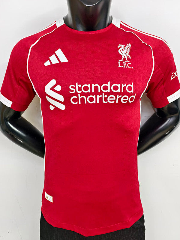 Jersey Liverpool Local 25/26  Hombre Versión Jugador manga corta