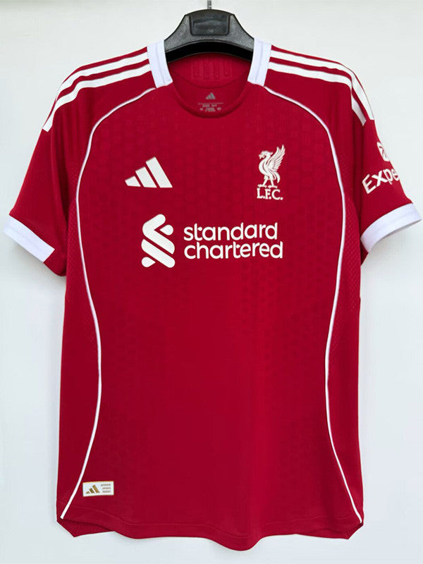 Jersey Liverpool Local 25/26  Hombre Versión Jugador manga corta