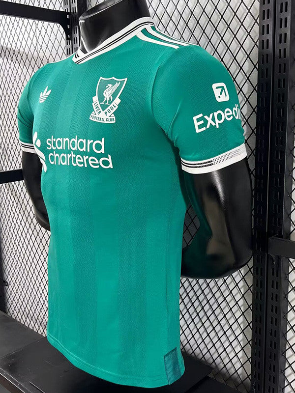 Jersey Liverpool 25-26 Tercero Hombre Manga Corta Version Jugador Calidad Premium