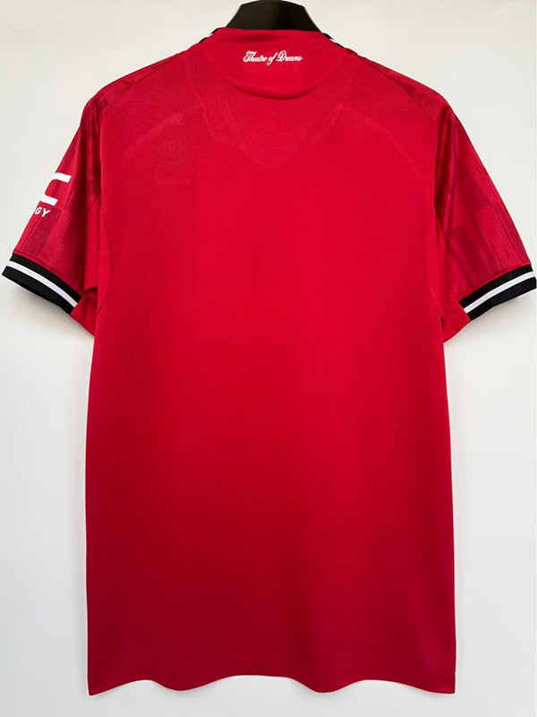 Jersey Mánchester United Local 25-26 Versión Jugador Hombre Manga Corta Calidad Premium