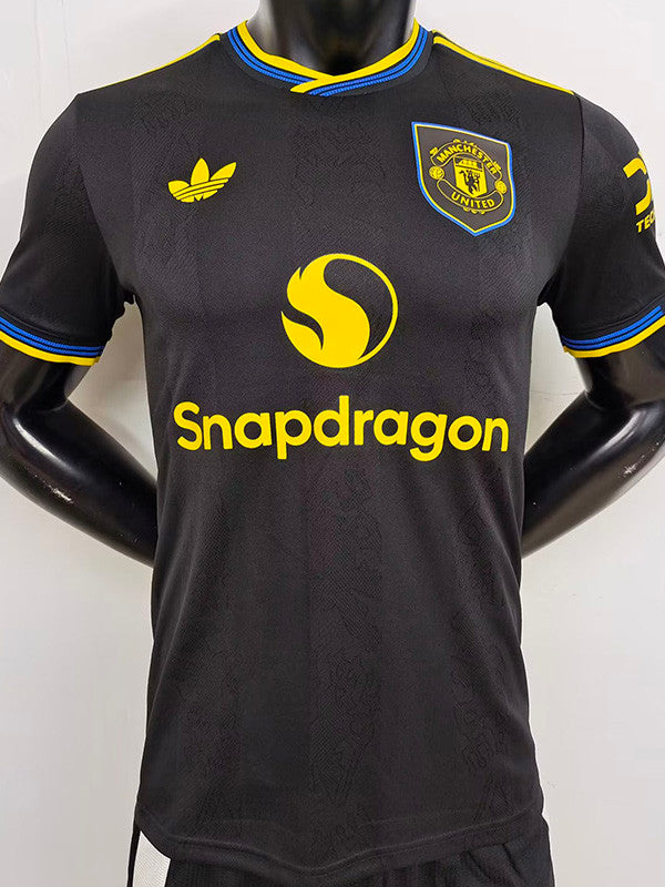 Jersey Tercero Manchester United 25-26 Versión Jugador Hombre Manga Corta Calidad Premium