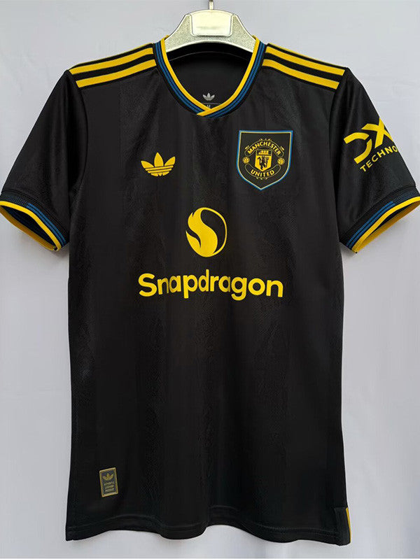 Jersey Tercero Manchester United 25-26 Versión Jugador Hombre Manga Corta Calidad Premium