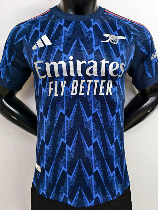 Jersey Visita Arsenal 25-25 Hombre Manga Corta  Version Jugador Calidad Premium