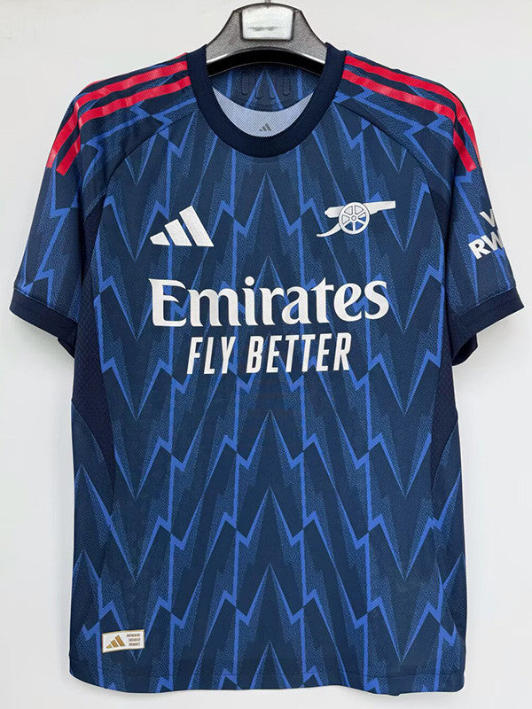 Jersey Visita Arsenal 25-25 Hombre Manga Corta  Version Jugador Calidad Premium