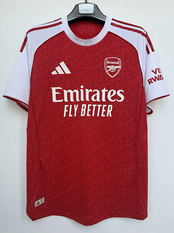 Jersey Local Arsenal  25-26 Hombre Manga Corta Version Jugador Calidad Premium