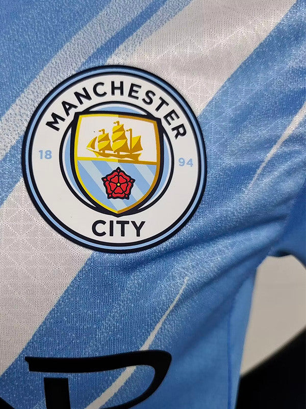 Jersey Local Manchester City 25-26 Hombre Manga Corta Version Jugador Calidad Premium