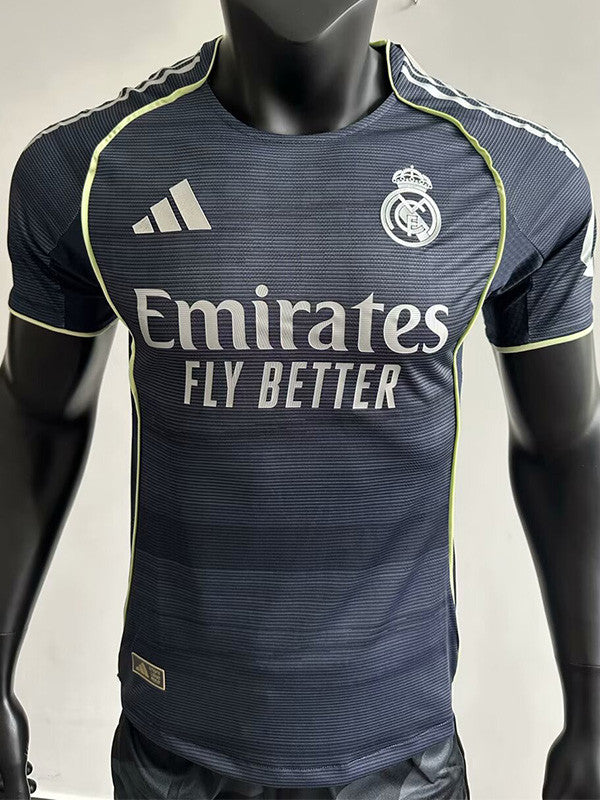 Jersey Visita Real Madrid 25-26 Hombre Version Jugador Manga Corta Calidad Premium