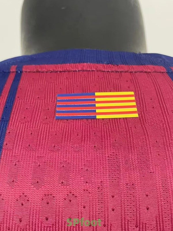 Jersey Barcelona Local 25-26 Hombre Manga Corta Calidad Premium