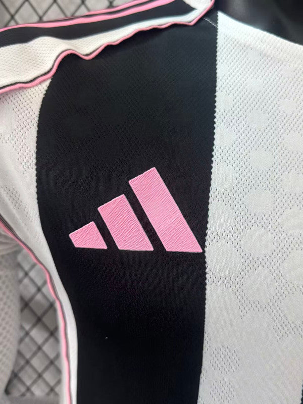 Jersey Local Juventus 25-26 Hombre  Manga Larga Version Jugador Calidad Premium