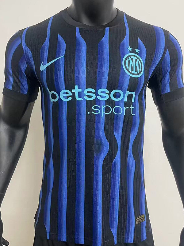 Jersey Inter de Milan 25-26 Hombre Manga Corta Version Jugador Calidad Premium