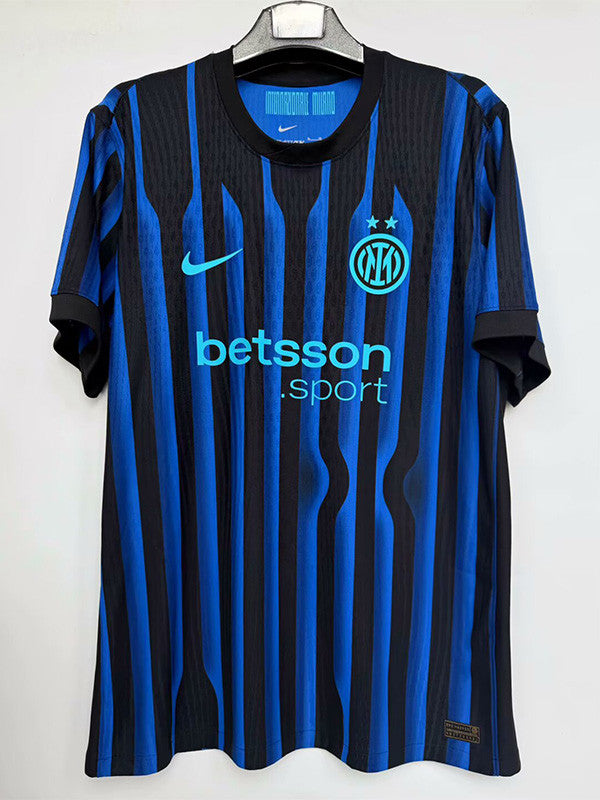 Jersey Inter de Milan 25-26 Hombre Manga Corta Version Jugador Calidad Premium