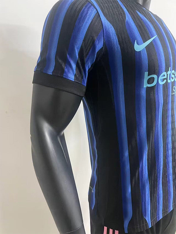 Jersey Inter de Milan 25-26 Hombre Manga Corta Version Jugador Calidad Premium