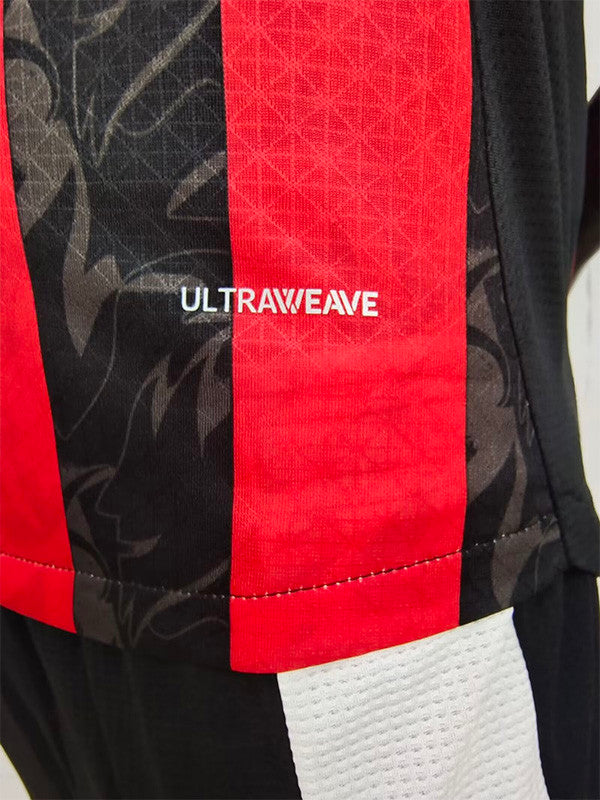 Jersey AC Milan Local 25-26 Hombre Manga Corta Version Jugador Calidad Premium
