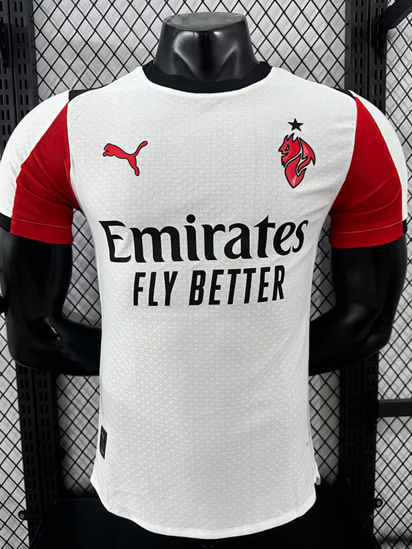 Jersey AC Milan Visita 25-26 Hombre Manga Corta Version Jugador Calidad Premium
