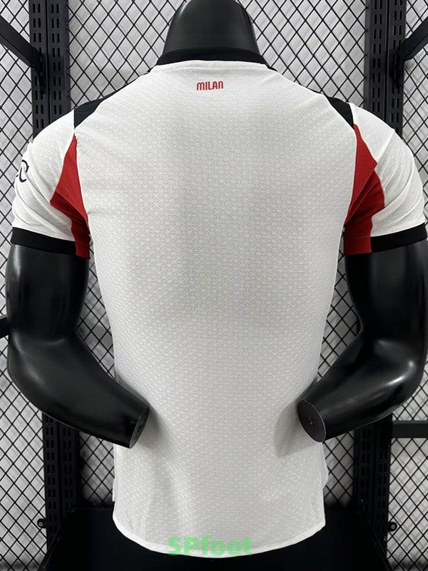 Jersey AC Milan Visita 25-26 Hombre Manga Corta Version Jugador Calidad Premium