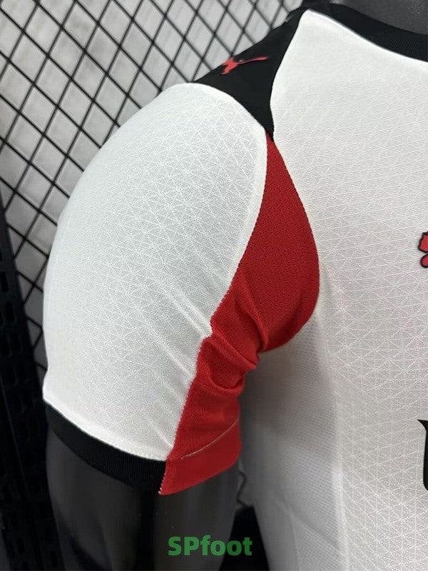 Jersey AC Milan Visita 25-26 Hombre Manga Corta Version Jugador Calidad Premium