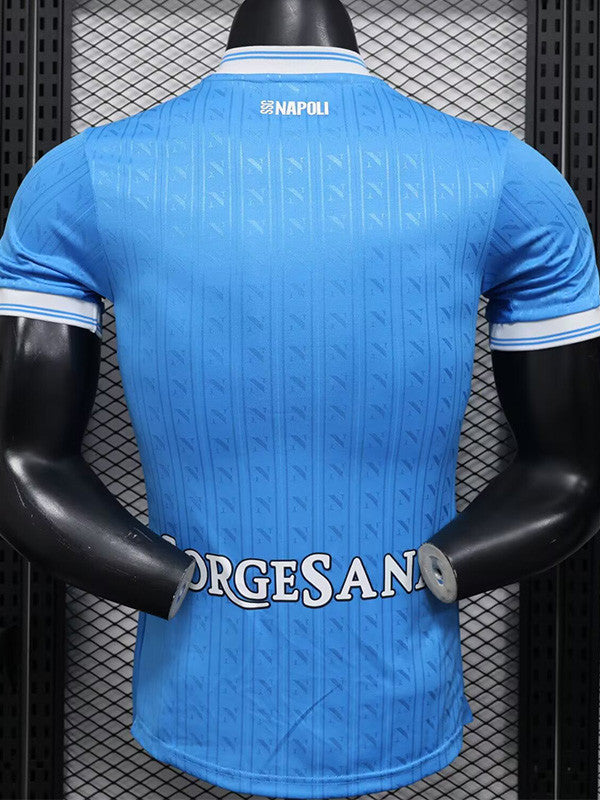 Jersey Local Napoli 25-26 Hombre Manga Corta Version Jugador Calidad Premium
