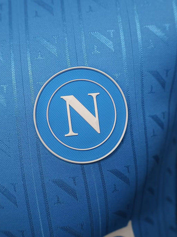 Jersey Local Napoli 25-26 Hombre Manga Corta Version Jugador Calidad Premium