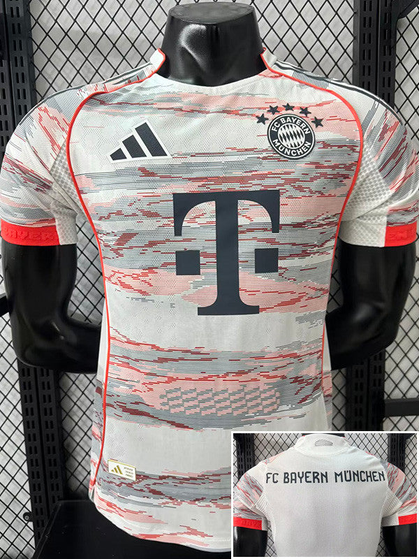 Jersey Visita Bayern Munchen 25-26 Hombre Manga Corta Version Jugador Calidad Premium