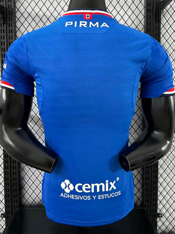 Jersey Local Cruz Azul 25-26 Hombre Manga Corta Version Jugador Calidad Premium