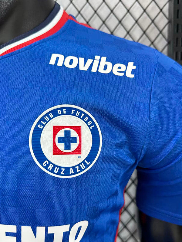 Jersey Local Cruz Azul 25-26 Hombre Manga Corta Version Jugador Calidad Premium