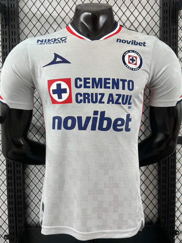 Jersey Visita Cruz Azul 25-26 Hombre Manga Corta Version Jugador Calidad Premium