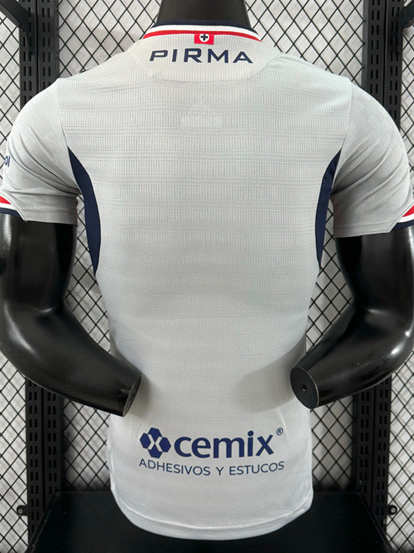 Jersey Visita Cruz Azul 25-26 Hombre Manga Corta Version Jugador Calidad Premium