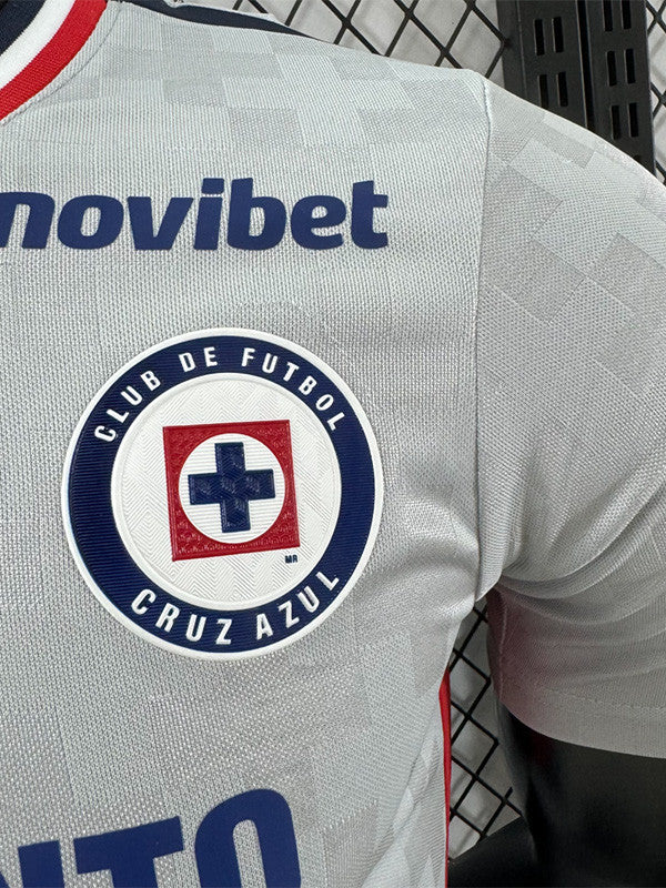 Jersey Visita Cruz Azul 25-26 Hombre Manga Corta Version Jugador Calidad Premium
