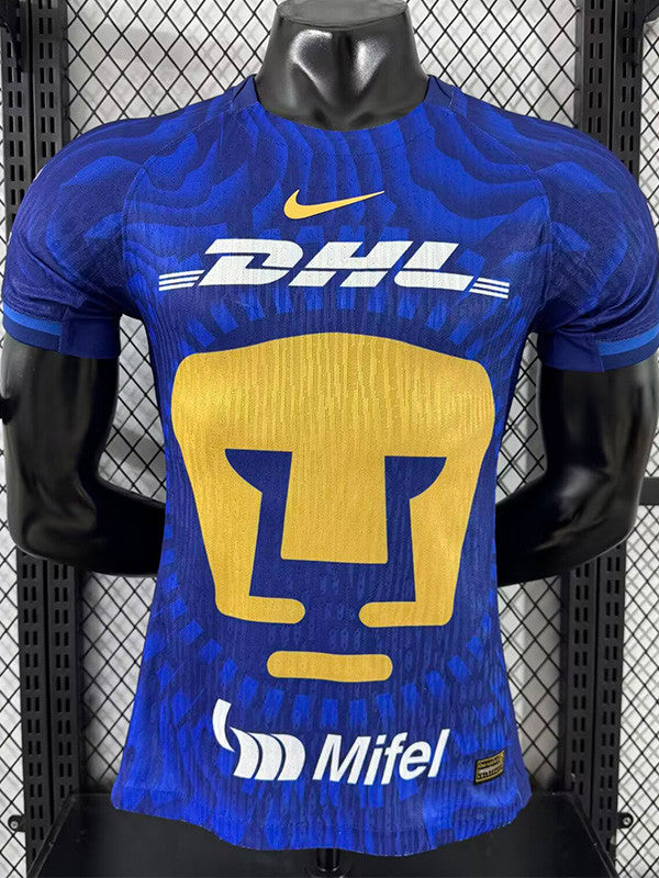 Jersey Visita Pumas 25-26 Hombre Manga Corta Version Jugador Calidad Premium