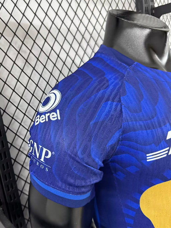 Jersey Visita Pumas 25-26 Hombre Manga Corta Version Jugador Calidad Premium