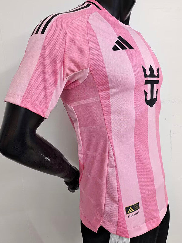 Jersey Local Internacional de Miami  25-26 Hombre Manga Corta Version Jugador Calidad Premium