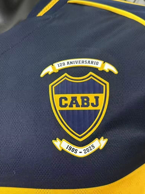 Jersey Local Boca Juniors  25-26 Hombre Manga Corta Version Jugador Calidad Premium