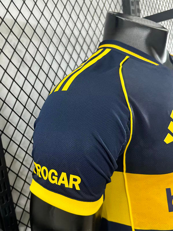 Jersey Local Boca Juniors  25-26 Hombre Manga Corta Version Jugador Calidad Premium