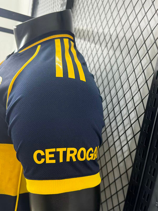 Jersey Local Boca Juniors  25-26 Hombre Manga Corta Version Jugador Calidad Premium