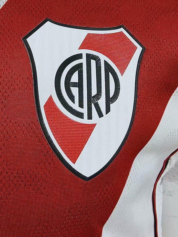 Jersey Local River Plate  25-26 Hombre Manga Larga Version Jugador Calidad Premium