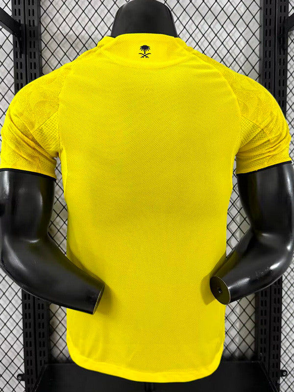 Jersey Local Al Nassr 25-26 Hombre Manga Corta Version Jugador Calidad Premium