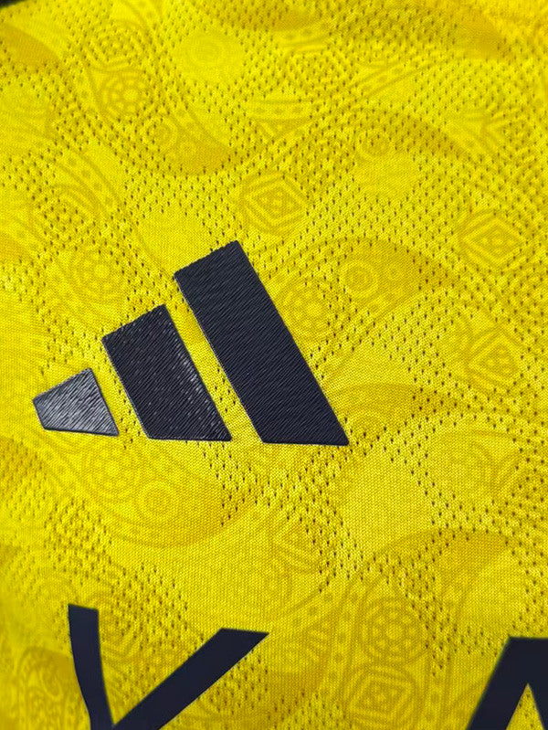 Jersey Local Al Nassr 25-26 Hombre Manga Corta Version Jugador Calidad Premium