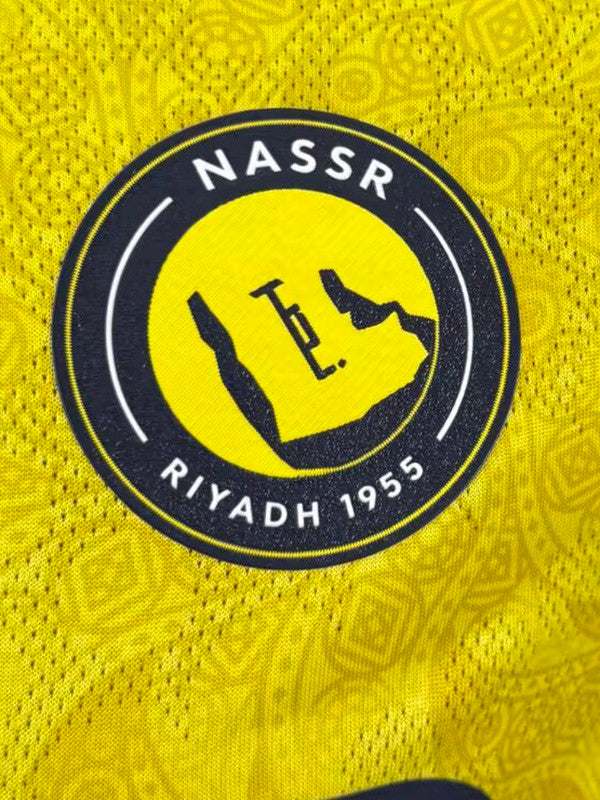 Jersey Local Al Nassr 25-26 Hombre Manga Corta Version Jugador Calidad Premium