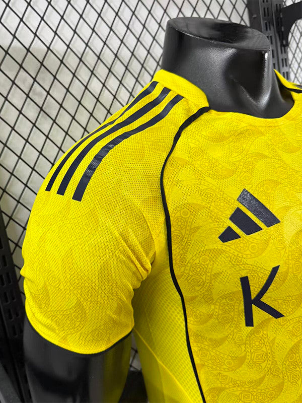 Jersey Local Al Nassr 25-26 Hombre Manga Corta Version Jugador Calidad Premium