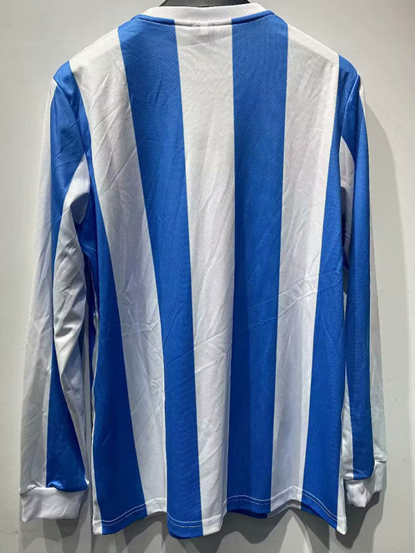 Jersey Retro Argentina Mexico 86 10 Maradona Manga Larga Version Jugador Calidad Premium