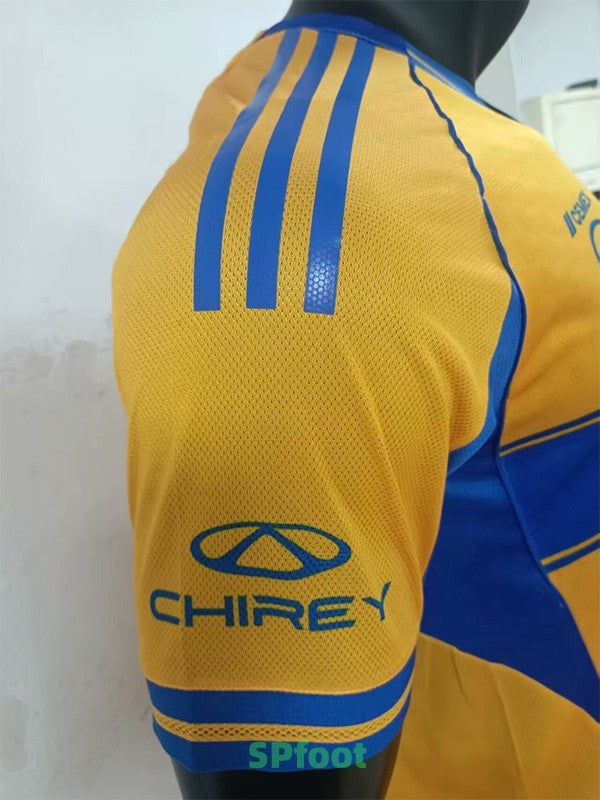 Jersey Tigres Local 25-26 Manga Corta Version Jugador Calidad Premium