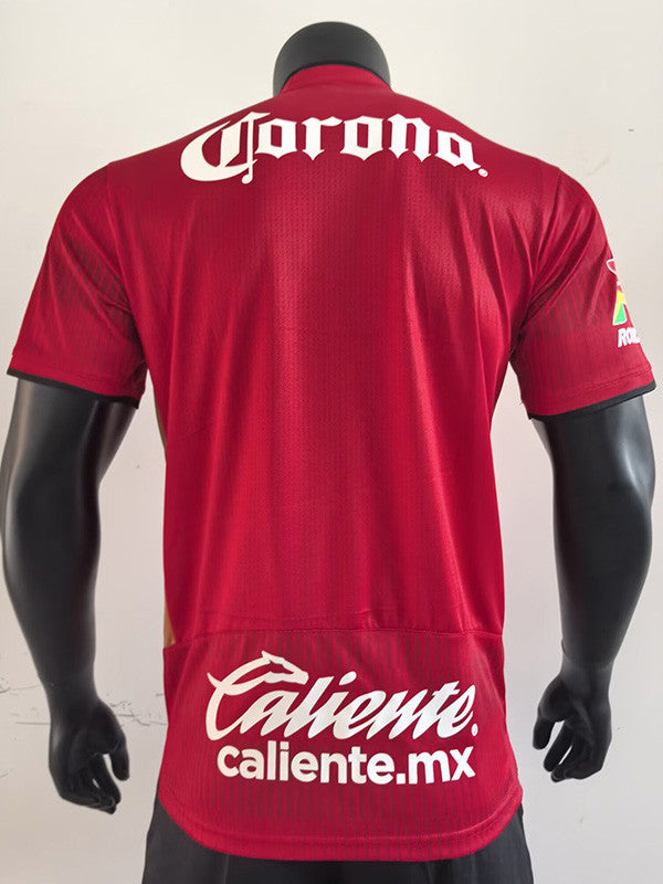 Jersey Toluca Local 25-26 Manga Corta Version Jugador Calidad Premium