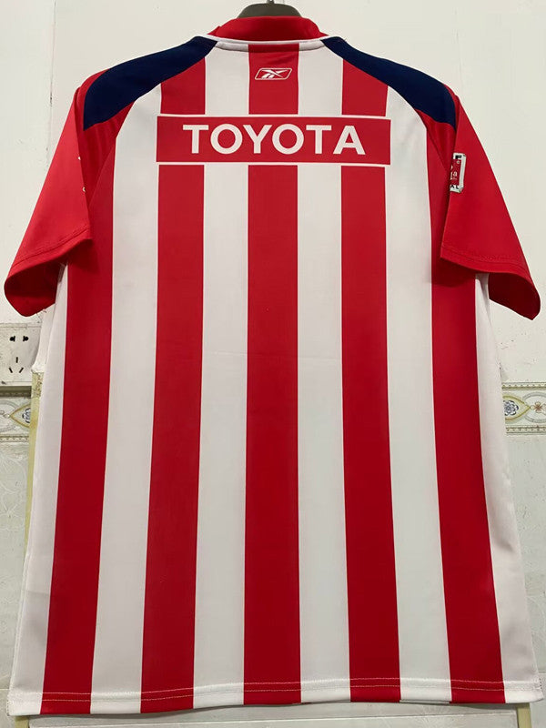 Jersey Chivas Retro Local 06-07 Manga Corta Version Aficionado Calidad Premium