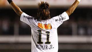 Jersey Retro Santos 2012 11 Neymar Manga Larga Version Aficionado