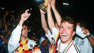 Jersey Retro Alemania 1990 10 Matthaus Manga Corta Version Aficionado