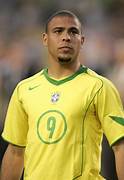 Jersey Retro Brasil 2004 9 Ronaldo  Manga Corta Version Aficionado